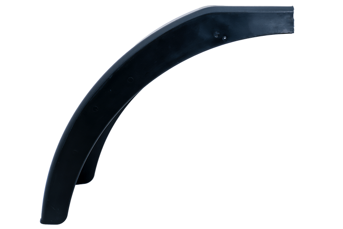 Demi-garde-boue pour remorque DOMAR DR1012202 passage de roue 384/200mm gauche