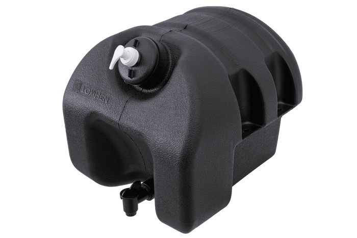 Réservoir d'eau LOKHEN 18l pour remorque de bus avec distributeur de savon