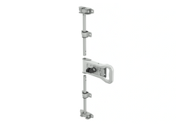Boulon de verrouillage pour remorque porte-conteneurs STEELPRESS ZD-03 V.3, verrou de porte 3000 mm