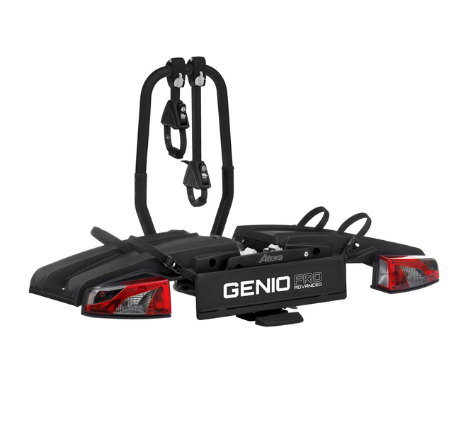 Atera Genio Pro - Porte-vélos sur attelage pour 2 vélos 022785 (Noir)