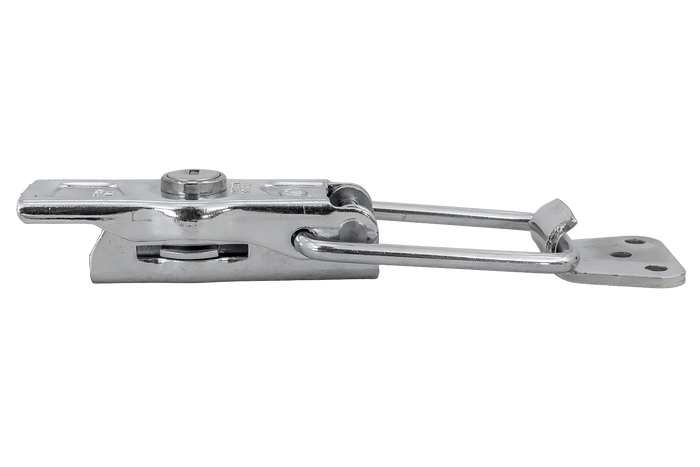 Attelage, fermeture latérale avec fixation STEELPRESS ZB-13A+Z-11A, verrouillage latéral complet de la remorque avec clé