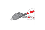 Pince à serrage pour joints YATO YT-0606, 235 mm