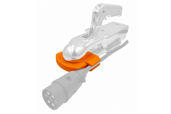 Cache de sécurité pour attelage à boule STEELPRESS 5,5 mm avec emplacement pour bouchon