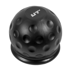 Housse de boule d'attelage en caoutchouc noir UNITRAILER