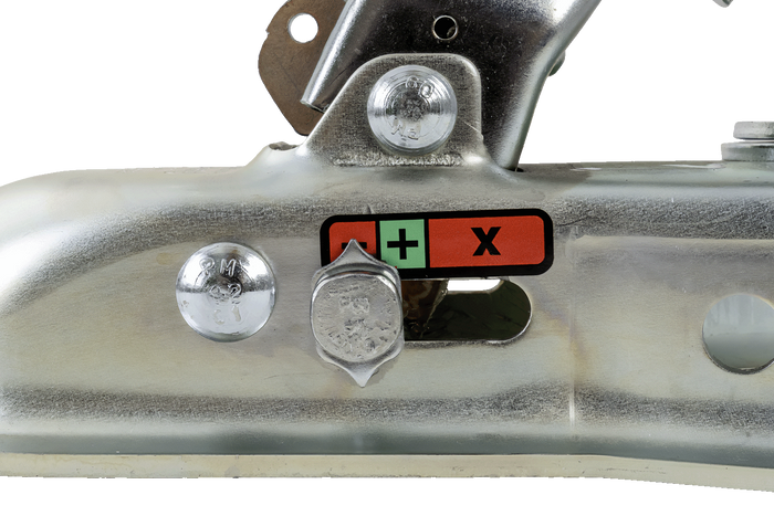 Attelage à boule KNOTT 6E0176.001 pour remorque de 750 kg avec timon en V