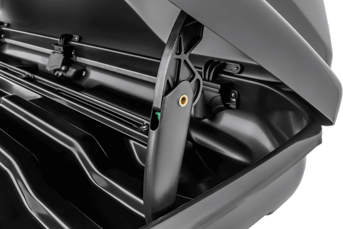 Coffre de toit Atera Casar L noir métallisé