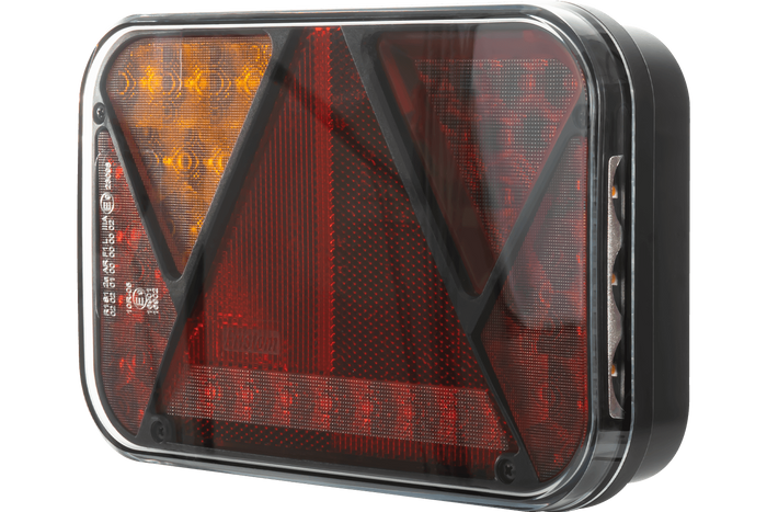 Kit éclairage : feux arrière LED FRISTOM + feux de position latéraux LED HORPOL + faisceau MANTES 5,2 m 7 broches