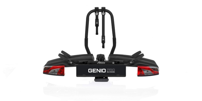 Atera Genio Pro - Porte-vélos sur attelage pour 2 vélos 022785 (Noir)