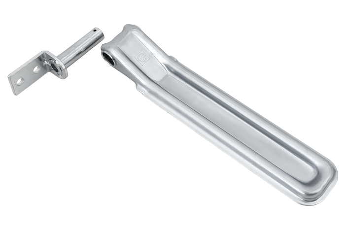 Charnière latérale avec poignée WINTERHOFF BSCH 10-17-270+BSCHG 10-17-A montage latéral de remorque complet