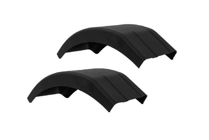 Jeu de deux demi-garde-boue pour remorque DOMAR DR1012201+DR1012202, passage de roue 384/200mm gauche+droite