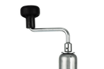 Béquille, support de manivelle, extensible WINTERHOFF ST48-120 pour remorque de 150 kg, 600-820 mm