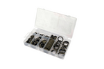Lot de 150 rondelles en métal et caoutchouc YATO YT-068582, tailles assorties.