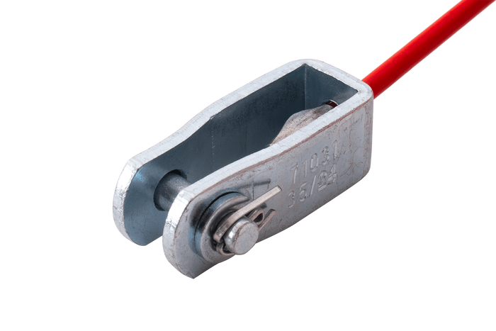 Corde de sécurité d'urgence KNOTT Breakaway avec mousqueton 1700 mm