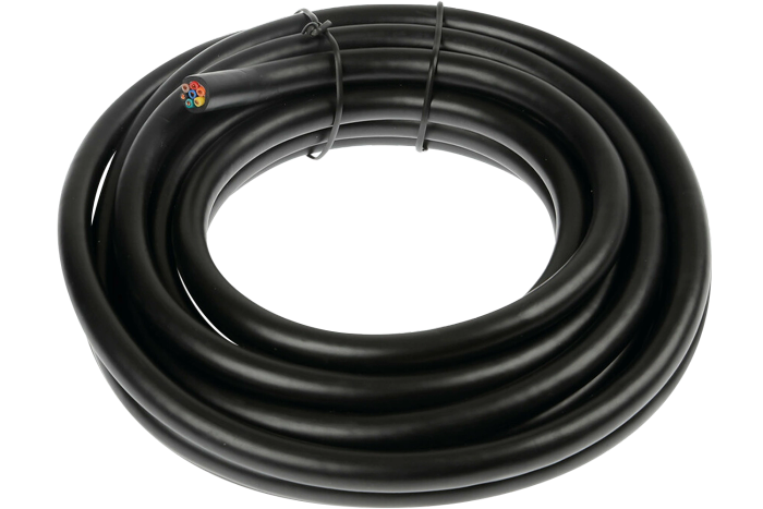 Câble de remorque OUTLET, 7 conducteurs, 5 m de long