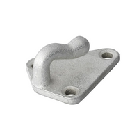 Crochet latéral ProPlus 342151 pour la fixation de la bâche et des sangles de remorque