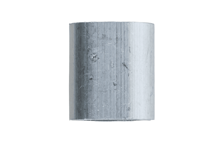 Manchon à sertir aluminium pour câble DROMET ZLA.4,  de 4 mm