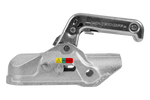 Attelage à boule WINTERHOFF WW 30-D3-K1212 pour remorque de 3000 kg avec timon tubulaire de 50 à 51 mm, en fonte