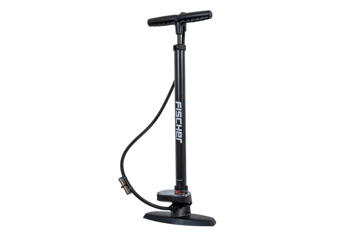 Pompe à vélo universelle avec manomètre FISCHER 85580