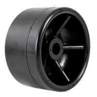 Rouleau coulissant KNOTT, rouleau coulissant en caoutchouc 67 mm pour remorque de bateau