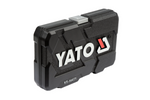 Manette, valise à outils YATO YT-14471  1/4" 38 pièces.