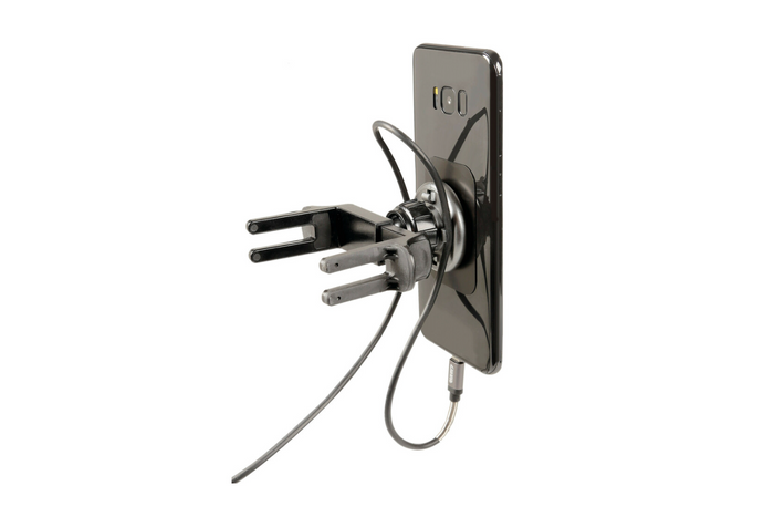 Support de téléphone magnétique LAMPA Magneto Vent Pro pour grilles d'aération; universel