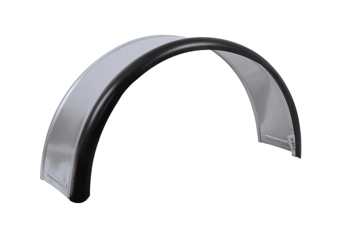 Garde-boue de remorque 13-15" DOMAR DK7110, passage de roue 820/240 mm, métal avec bord en caoutchouc