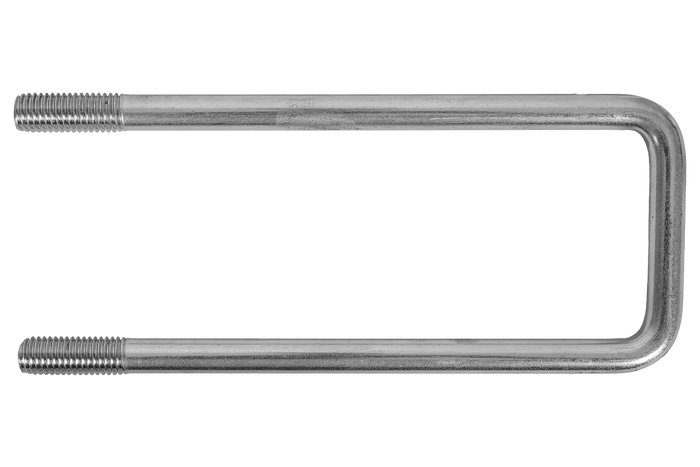 Collier de serrage carré DROMET type C M12 62×202 mm