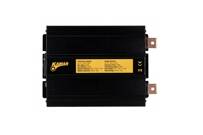 Convertisseur de tension 12V/230V (1000/2000W) KAMAR E1926