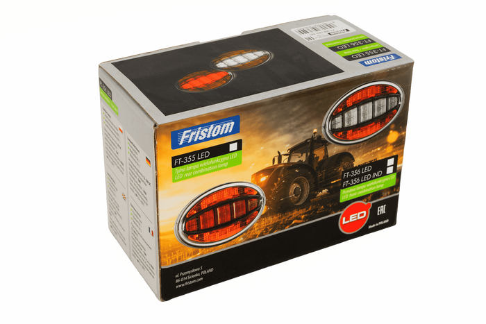 Feu arrière FRISTOM FT-355 LED 3 fonctions universel