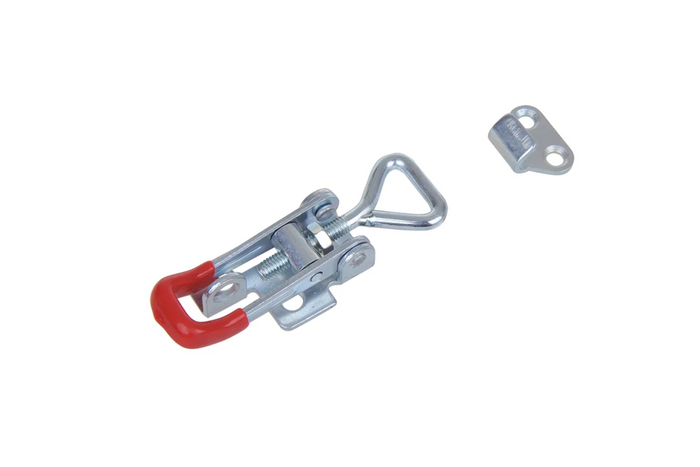 Attelage latéral avec fermoir ProPlus 342112 pour une fermeture latérale complète de la remorque