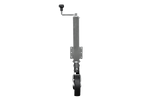Roue jockey automatique UNITRAILER avec poignée 400 kg 60 mm 470-785 mm