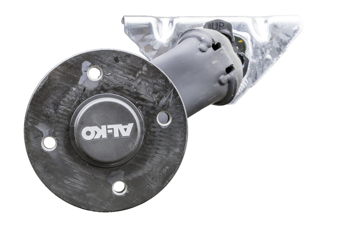 Essieu AL-KO OPTIMA non freiné pour remorque 750 kg 1260 mm 1660 mm 4x100