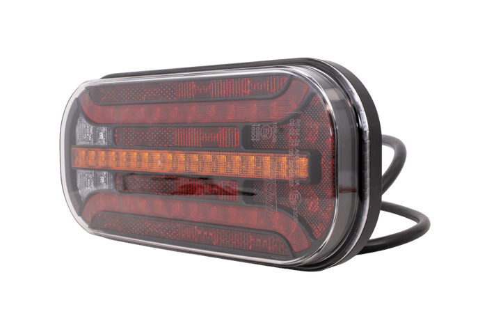 Feu arrière FRISTOM FT-230 LED, 6 fonctions, universel