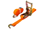 Courroie de transport orange UNITRAIER 4 m/25 mm/1 t avec tendeur