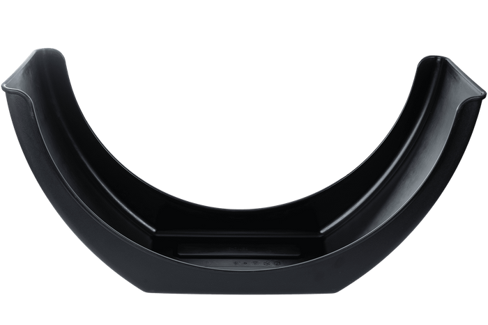 Jeu de deux garde-boue pour remorque 14-17" DOMAR DK3110 passages de roue plats 870/260mm