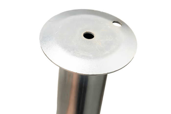 Support fixe de sortie UNITRAILER pour remorque 150 kg 48 mm 600 mm