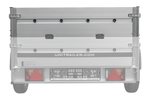Côtés en aluminium BIS pour la remorque UNITRAILER GARDEN 230 KIPP ALU