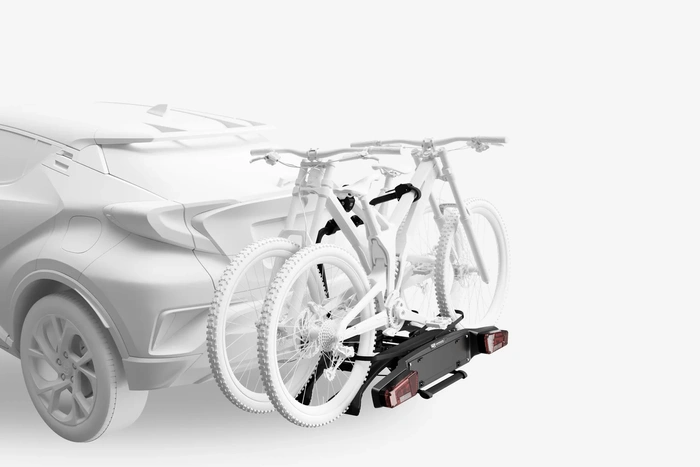 Plateforme de remorquage GP Saturn avec adaptateur pour deux vélos (23.GP019-23.GP020)
