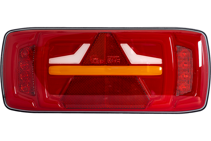 Feu arrière NeoN LED avec clignotant dynamique & triangle réfléchissant TruckLED L1919 (droit)