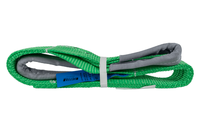 Élingue de levage HEFFA 1 m/60 mm/2 t avec boucles