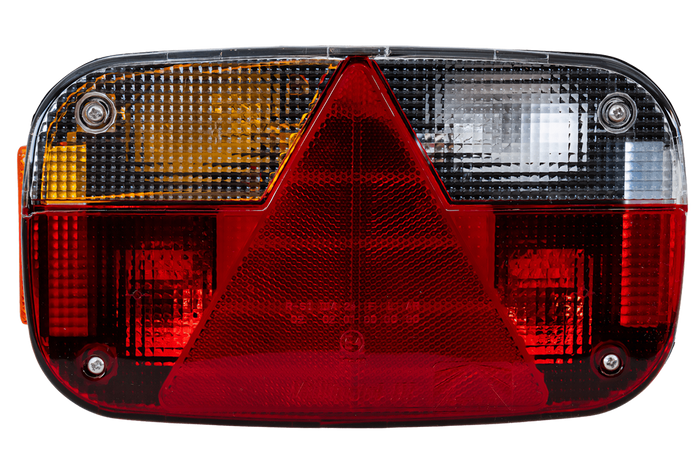 Feu arrière ASPÖCK Multipoint III, 8 fonctions, gauche