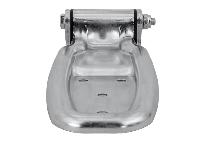 Charnière latérale avec support de montage STEELPRESS HB-01.270-02+UH-01 montage latéral complet de la remorque