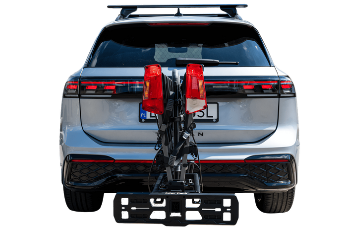 Porte-vélos Inter Pack New Spider 4 pour 4 vélos, compatible avec les barres de remorquage