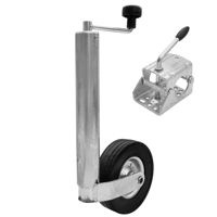 Roue jockey avec bride WINTERHOFF ST60-255SB+KLE60 250 kg 60 mm 525-755 mm