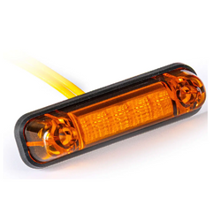 Feu de position à LED FRISTOM FT-081, orange, universel