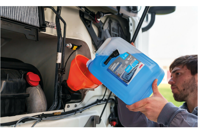 Entonnoir à fioul LAMPA en plastique 160 mm