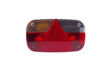 Baïonnette de feu arrière ASPÖCK MULTIPOINT III 5 broches, 6 fonctions à gauche