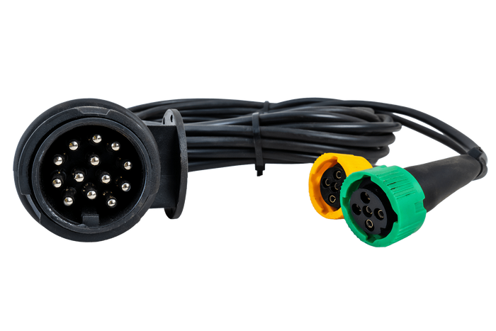 Feux arrière ASPÖCK MULTIPOINT IV + faisceau MANTES 4,1 m, 13 broches