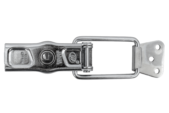 Attelage, fermeture latérale avec fixation STEELPRESS ZB-13A+Z-11A, verrouillage latéral complet de la remorque avec clé