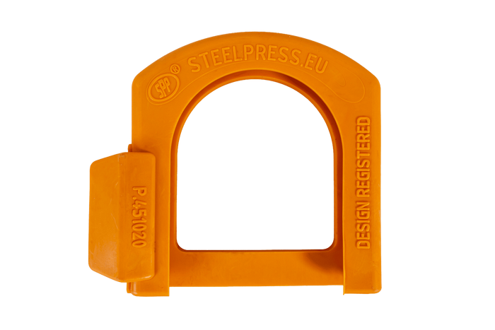 Cache de sécurité pour attelage à boule STEELPRESS 5,5 mm avec emplacement pour bouchon